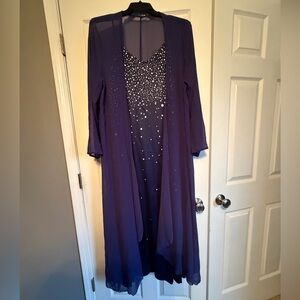 NEW Formal Purple Dress plus size 2x